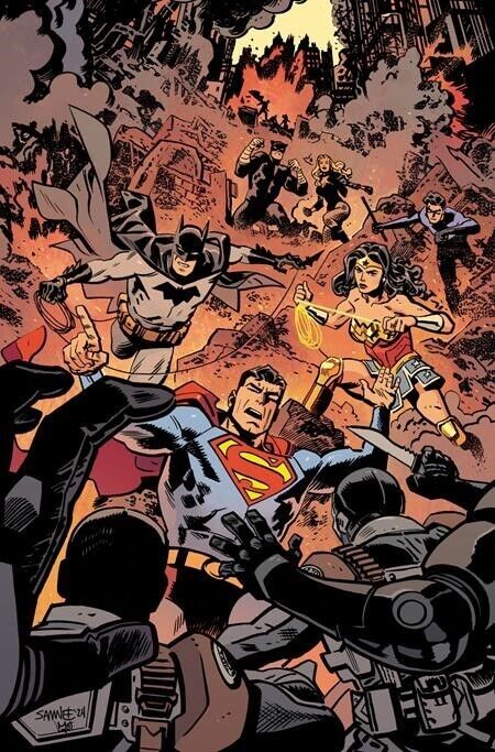 Absolute Power #1 DC Comics Chris Samnee Variant Cover E PRESALE 7/3/24