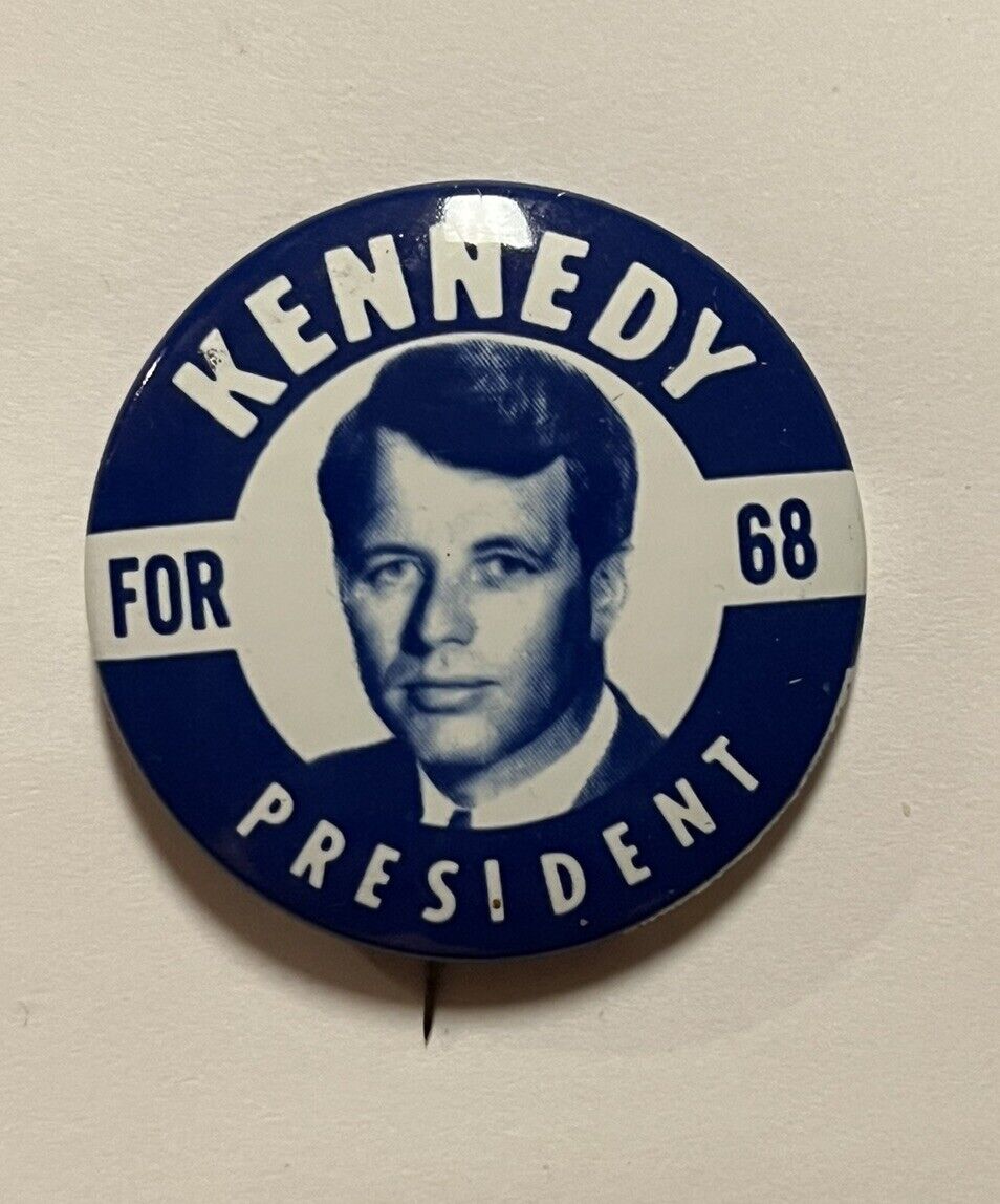 1968 Robert Kennedy For President Campaign Button