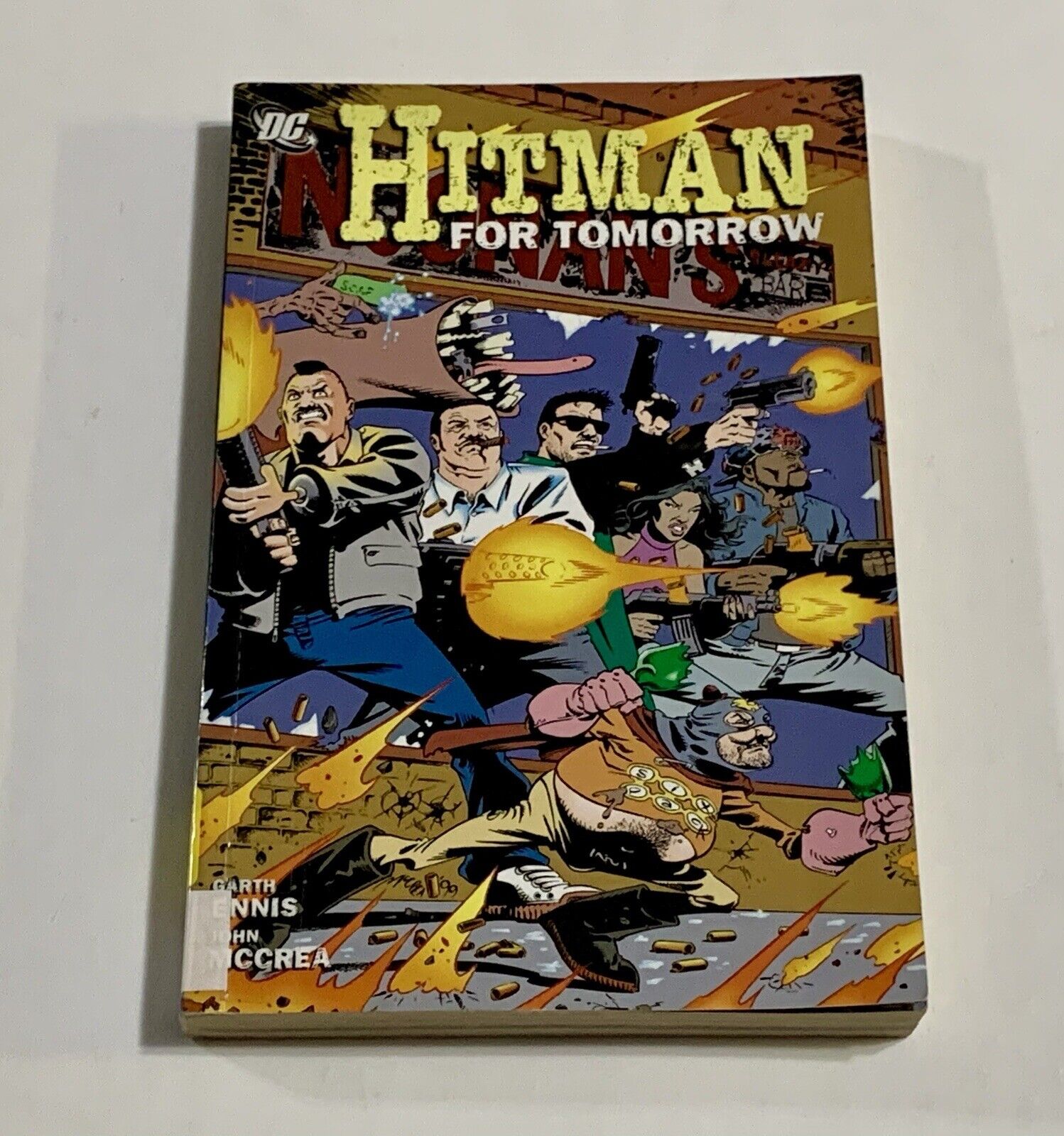 Hitman : For Tomorrow Garth Ennis John McCrea 1st Printing 2012 DC Comics