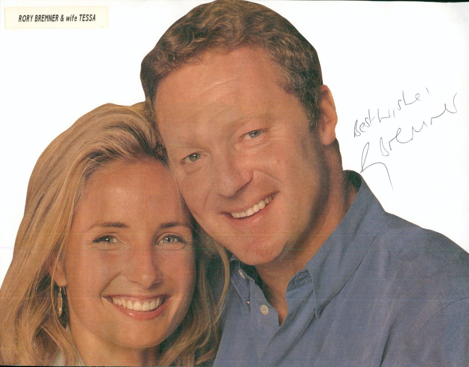 Rory Bremner - Signed Autograph