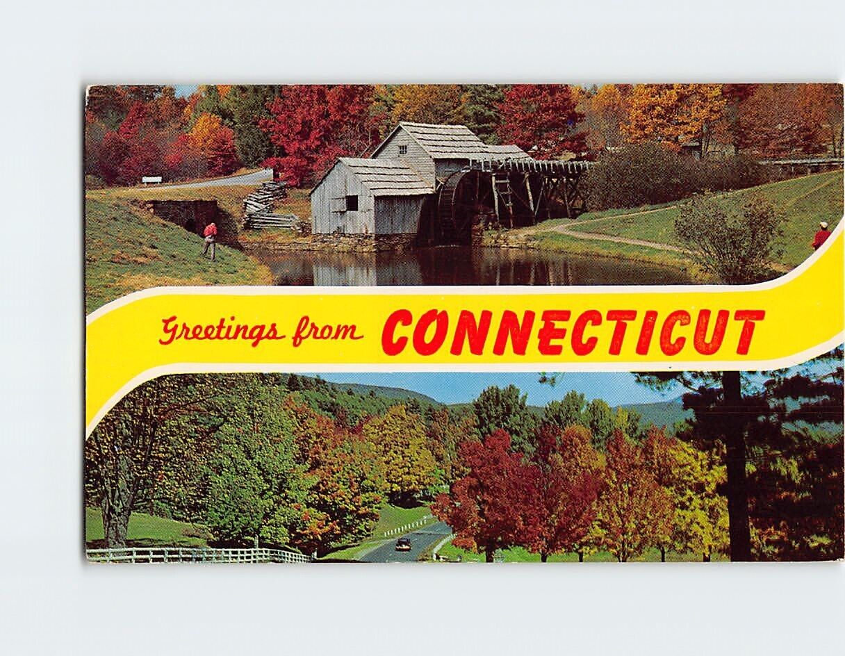 Postcard Greetings from Connecticut