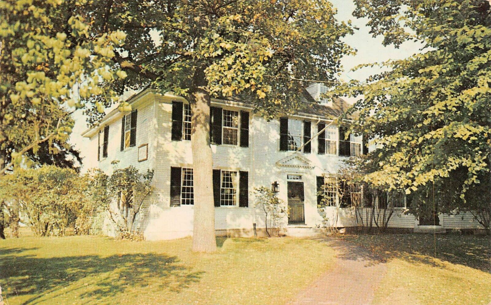Lexington MA Massachusetts - Buckman Tavern Vtg Postcard A10