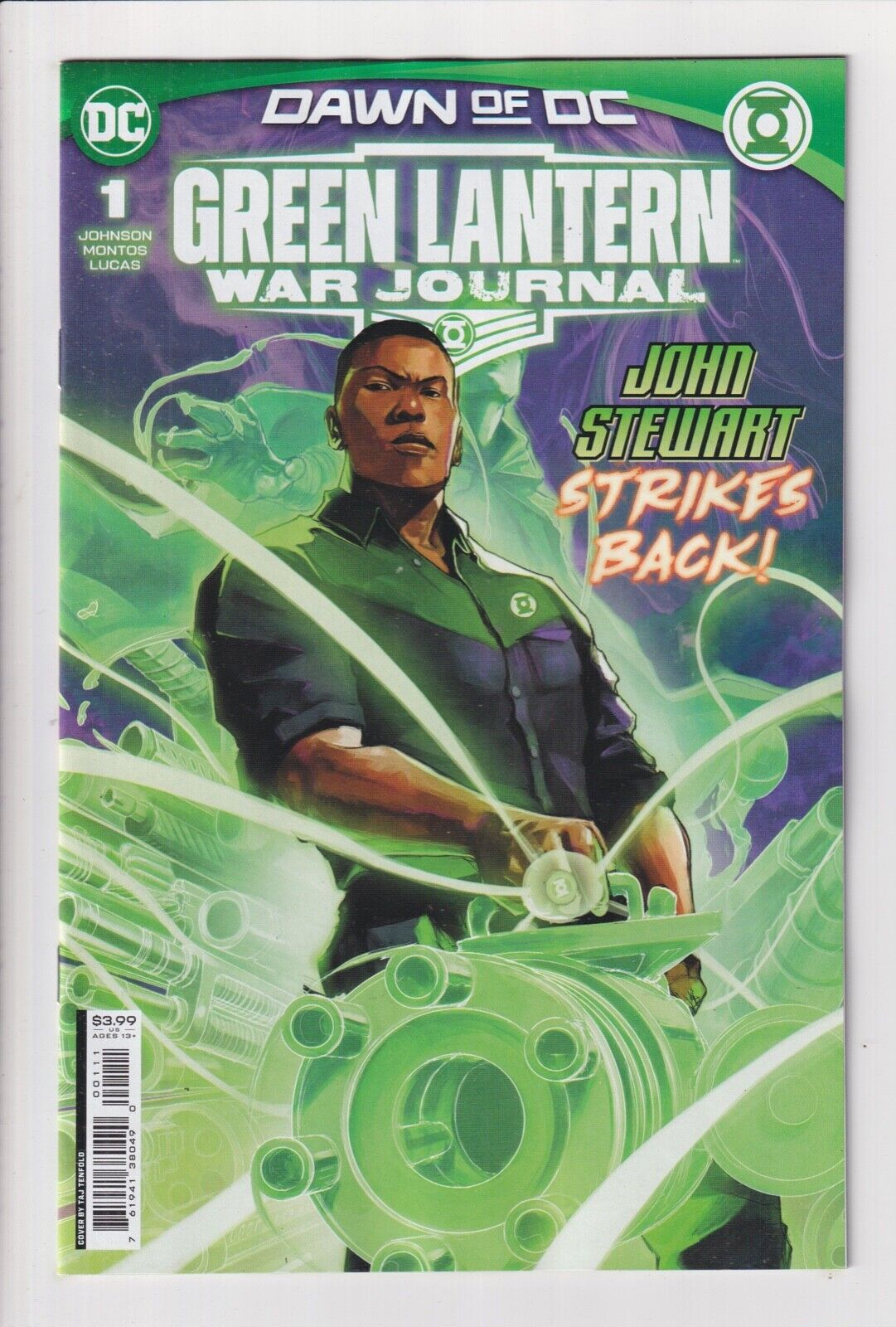 GREEN LANTERN: WAR JOURNAL 1 -8 NM DC comics sold SEPARATELY you PICK