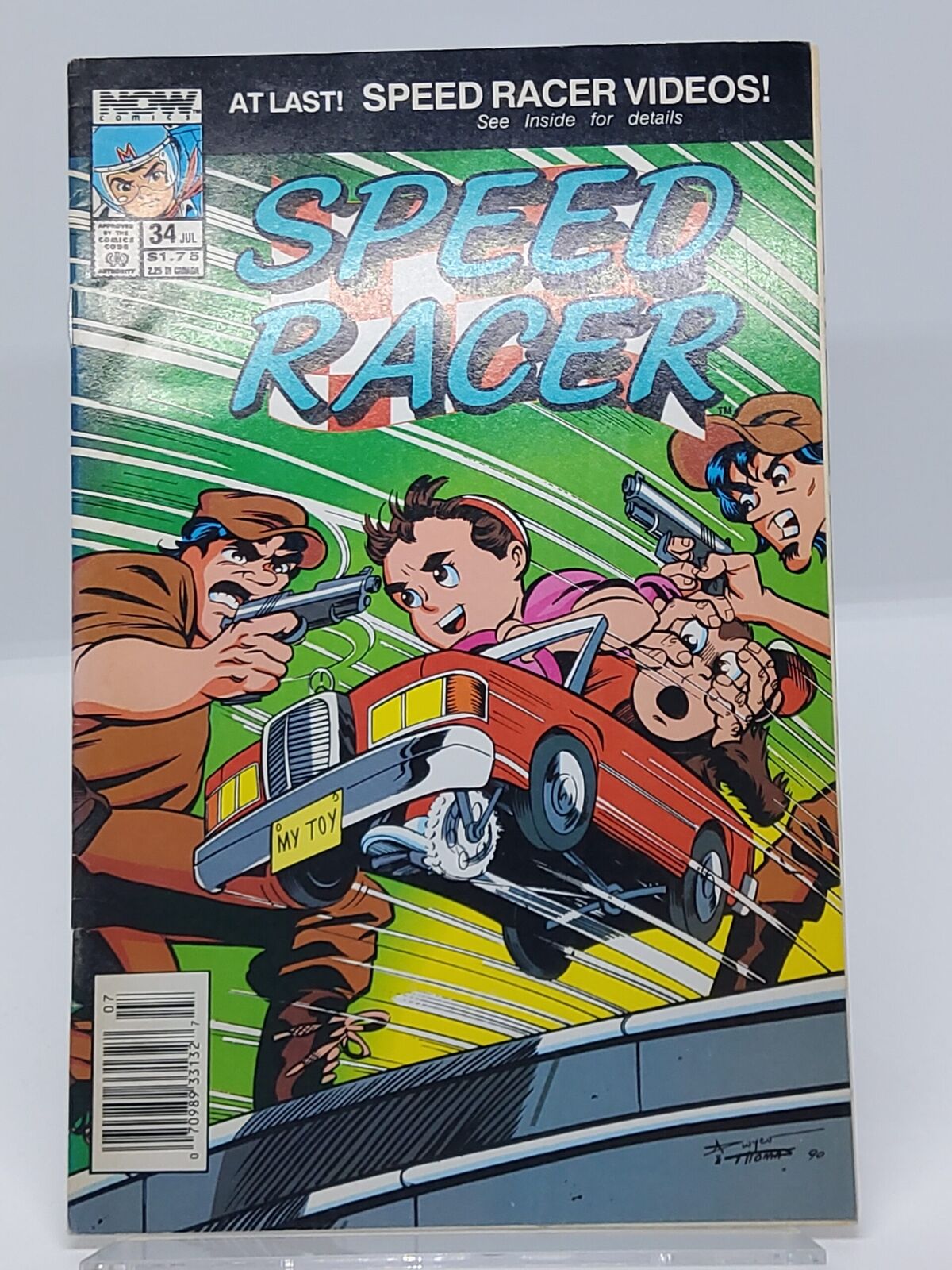 Speed Racer #34 VF/NM NOW Comics 1990