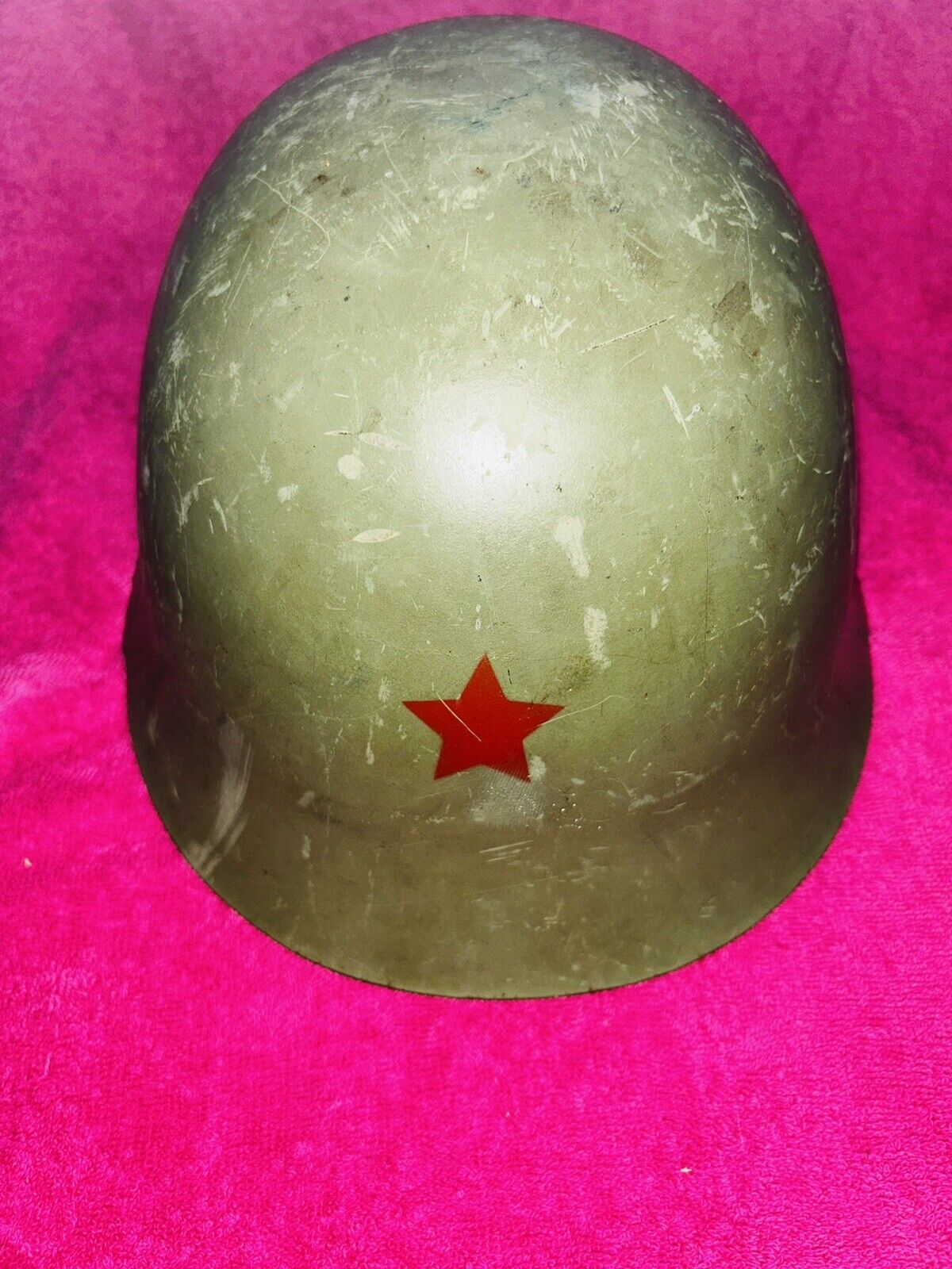 Red Star Ww2 Battle Helmet