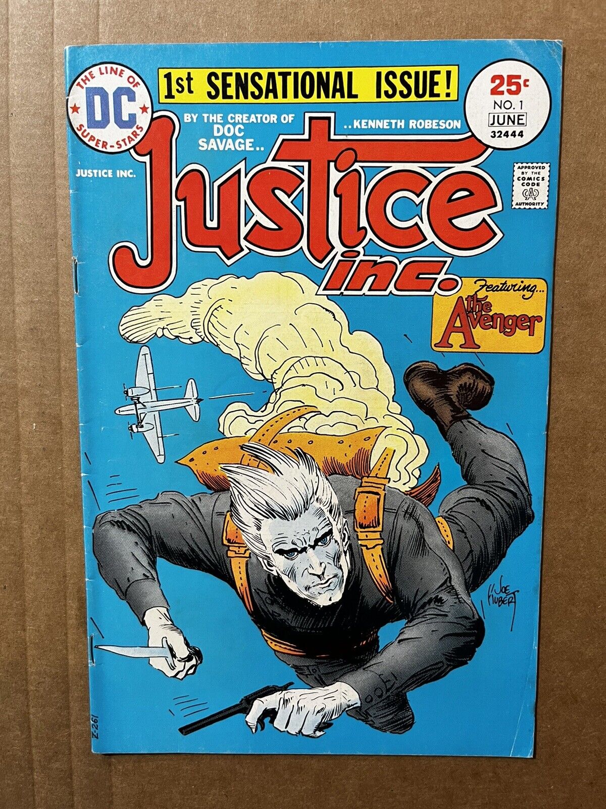 JUSTICE INC. #1 DC Comics 1975 1st DC Appearance of the Avenger
