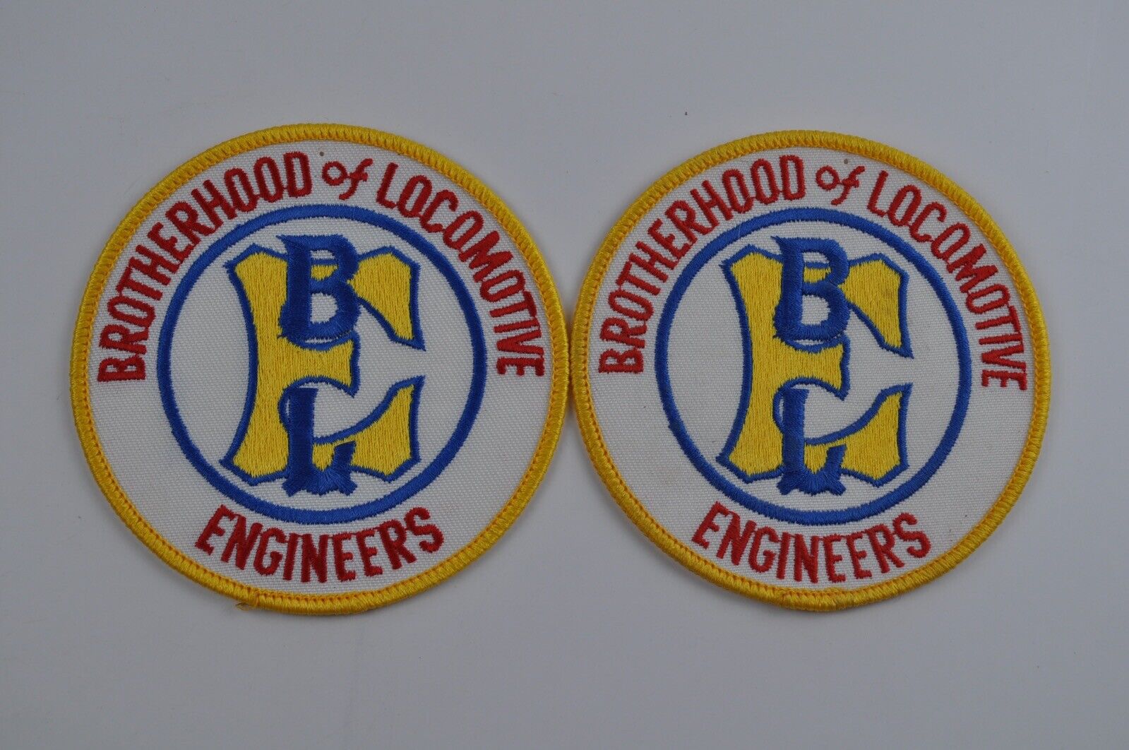 Brotherhood Of Locomotive Engineers Vintage 4”Patch