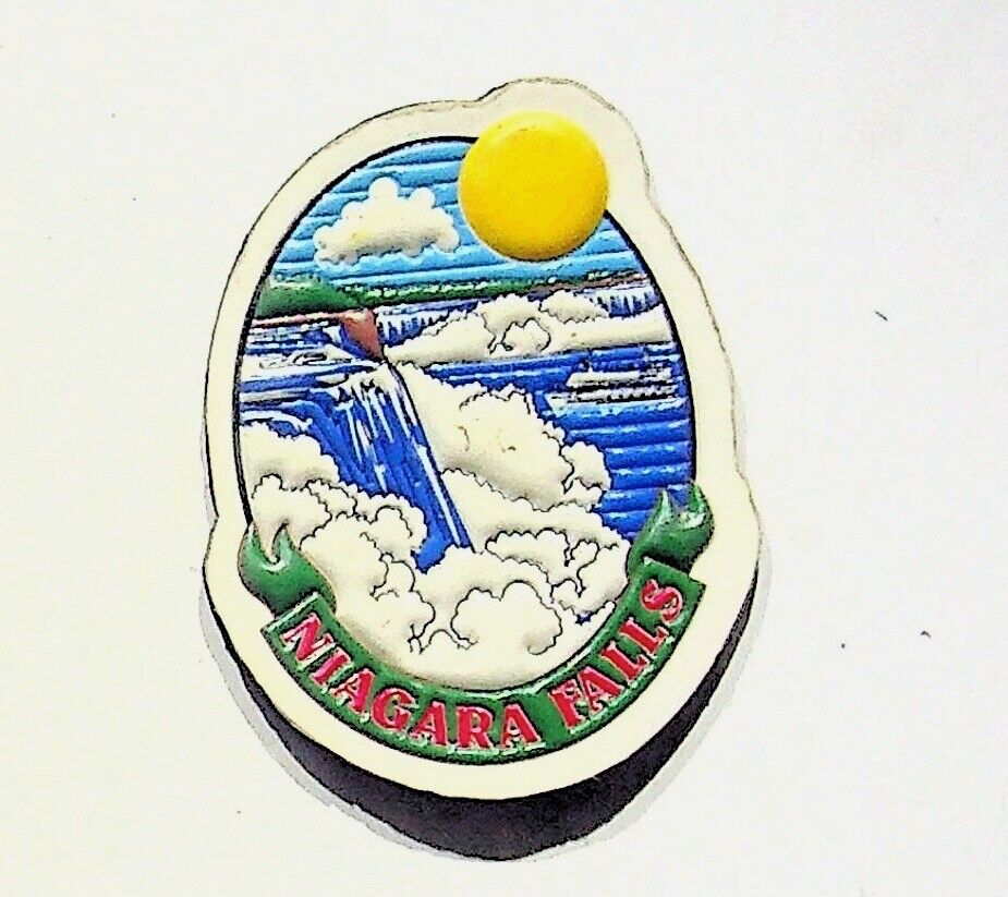VINTAGE NIAGARA FALLS FRIDGE MAGNET TRAVEL TOURIST SOUVENIR