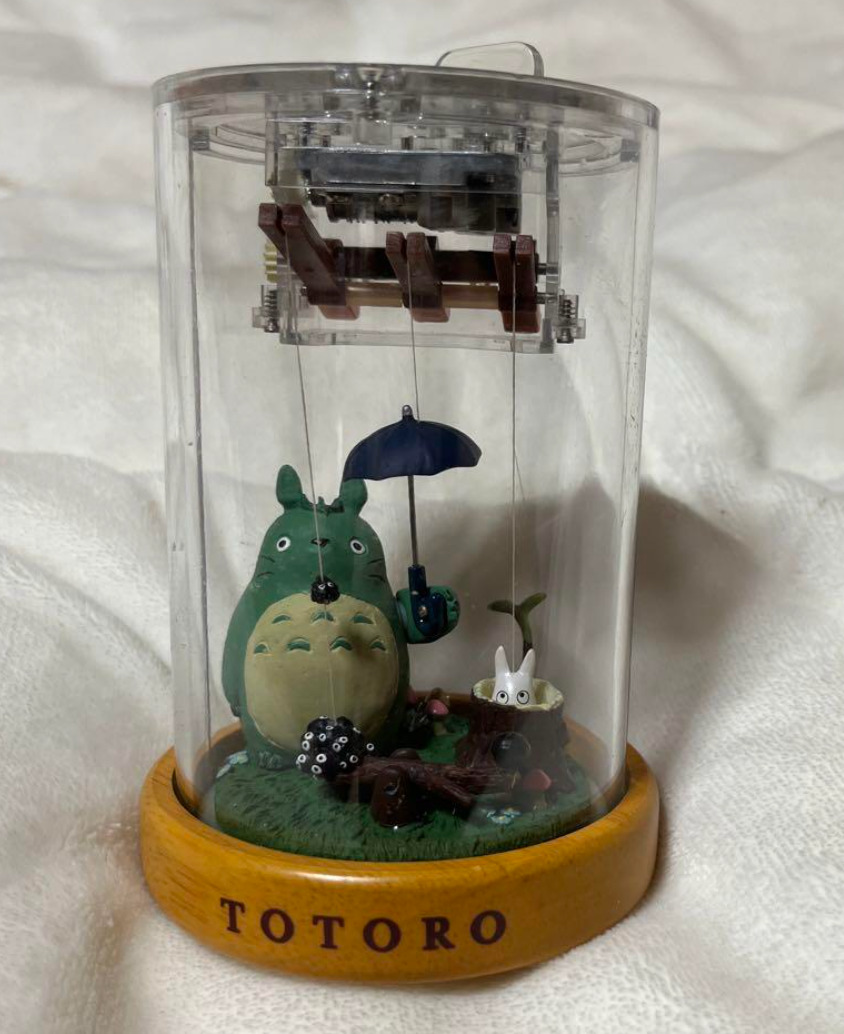 Studio Ghibli My Neighbor Totoro Puppet Music Box Sekiguchi USED