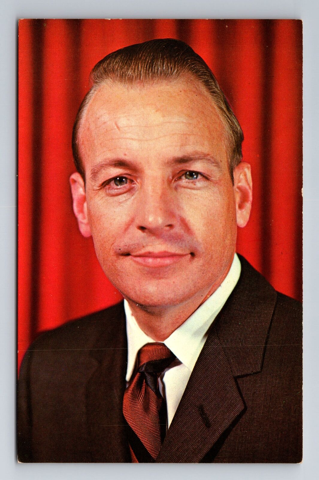 Albert P Brewer, Governor Of Alabama, Portrait, Vintage Souvenir Postcard