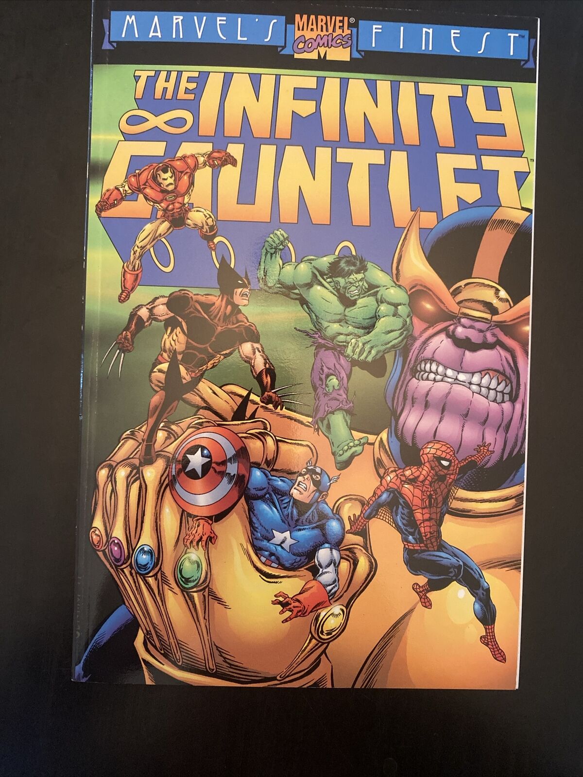 Marvel's Finest The Infinity Gauntlet Marvel Comics 3rd Print 1999. SC.