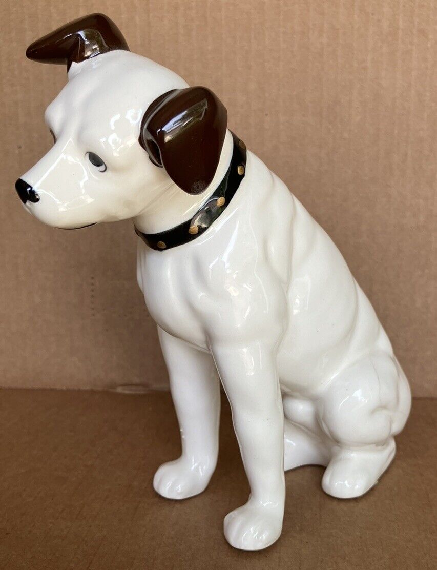 Vintage Nipper, RCA Porcelain Dog Figure.  Japan By Sarsaparilla. 