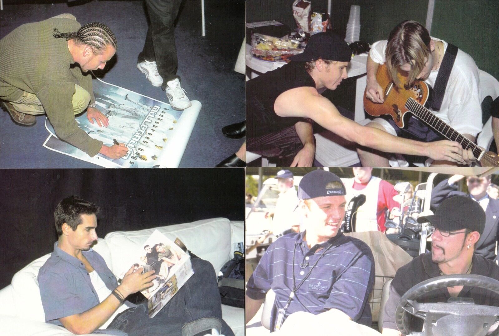 Backstreet Boys Larger Than Life 2000 Base Photocard Set of 72 MU Photo Card