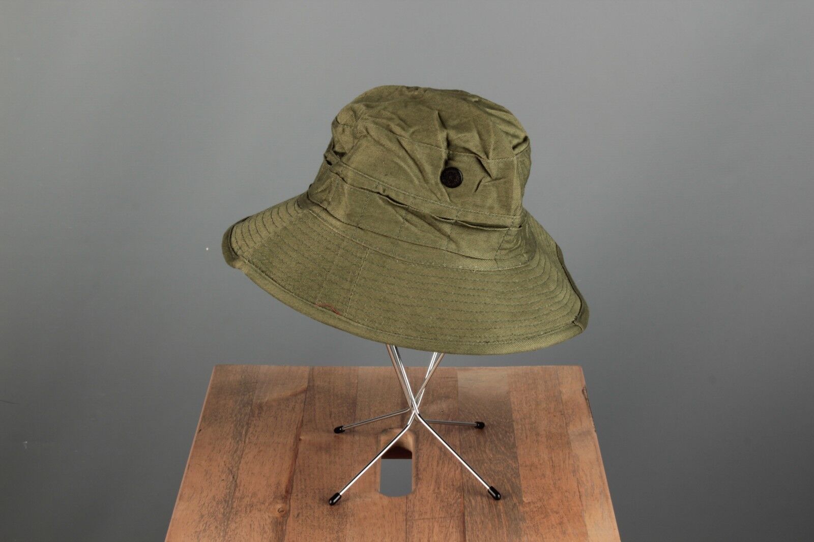 Vtg 1952 NOS Korean War British Army Boonie Hat 6 1/8 50s Daisy Mae #6086h