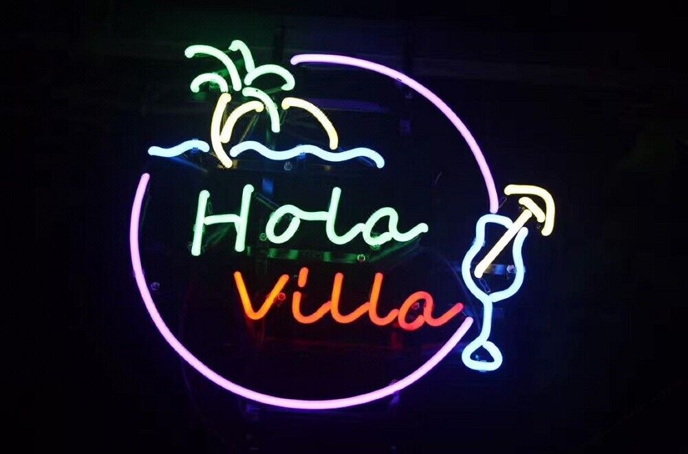 Hola Vila Martini Neon Light Sign 24\