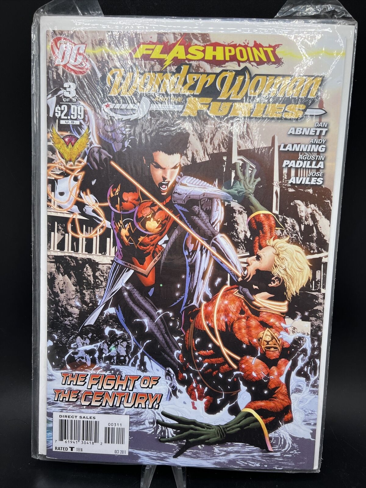 Flashpoint Wonder Woman and the Furies #3 DC Comic 2011 The Fight Of The Century