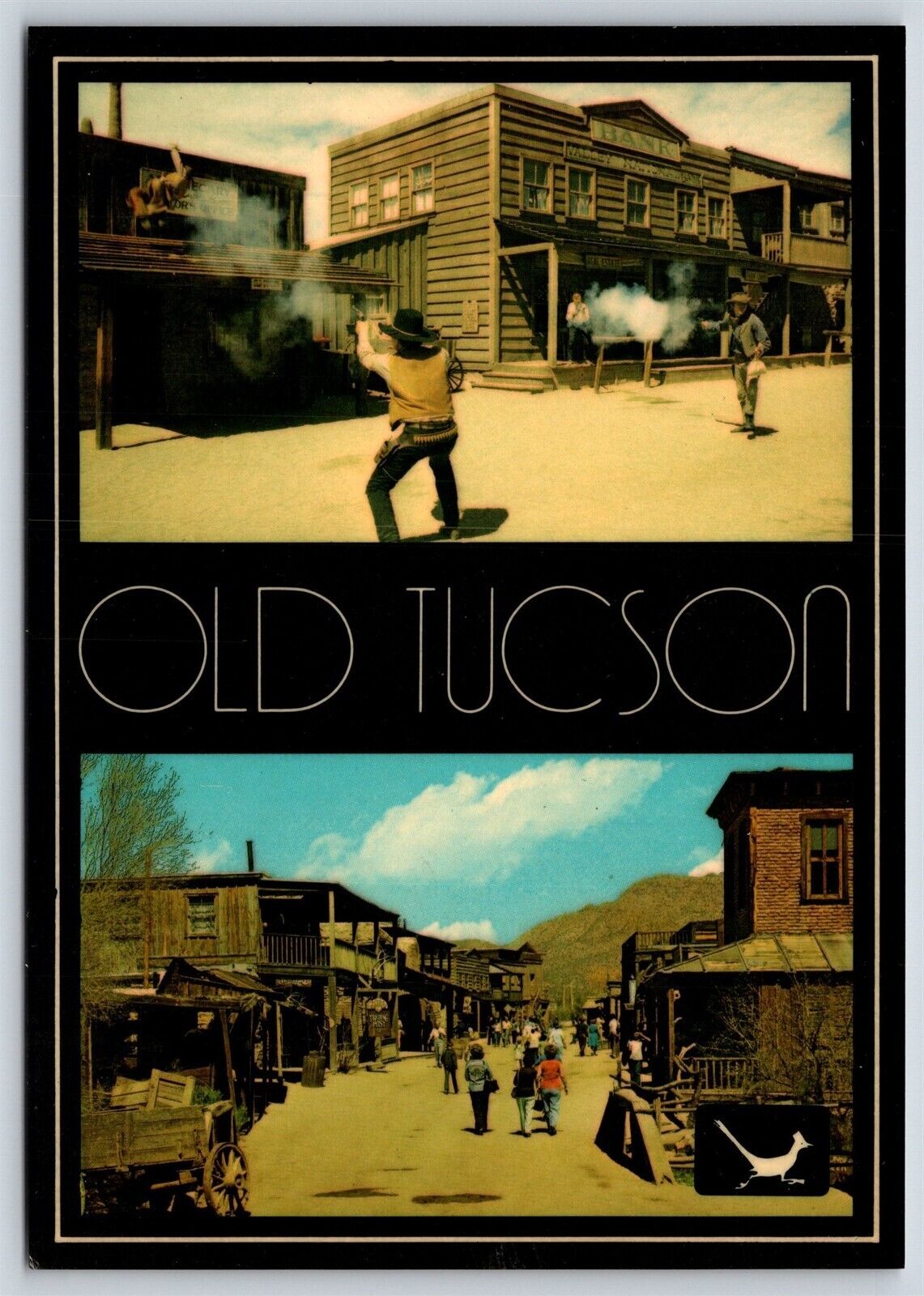 AZ Old Tucson, Movie Set, Multi-View, Chrome 4 x 6 Petley