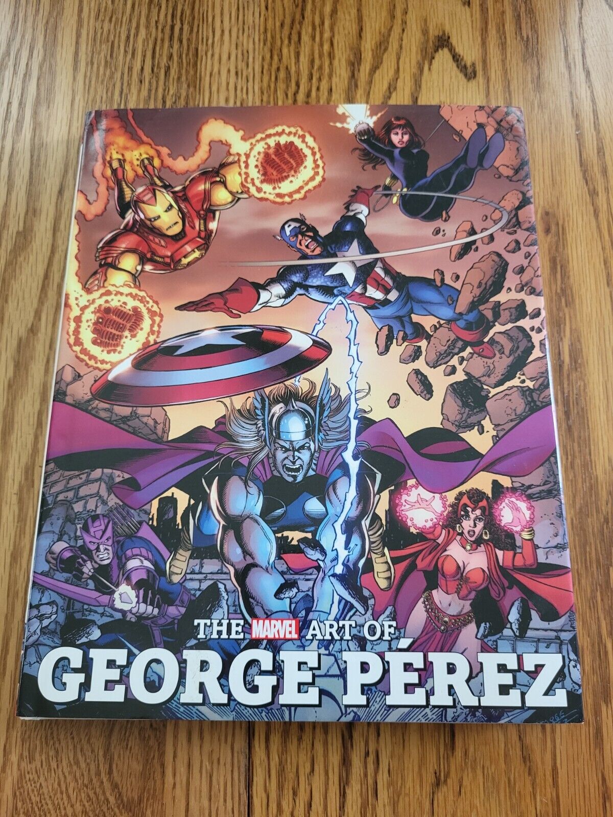 The Marvel Art of George Perez (Hardcover, 2021) - Excellent