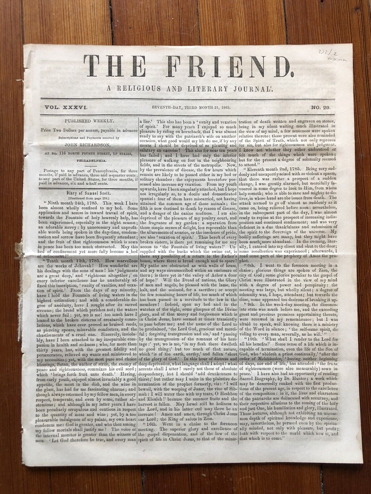 1863 newspaper MORMON LEADER BRIGHAM YOUNG ARRESTED FOR POLYGAMY Salt Lake UTAH