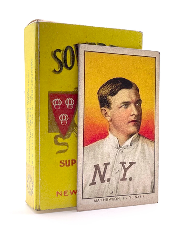 Replica Sovereign Pack Christy Mathewson T206 Baseball Card 1910 (Reprint)