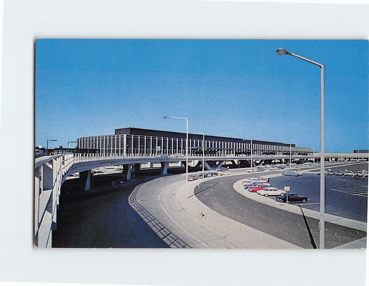 Postcard O\'Hare International Airport Chicago Illinois USA