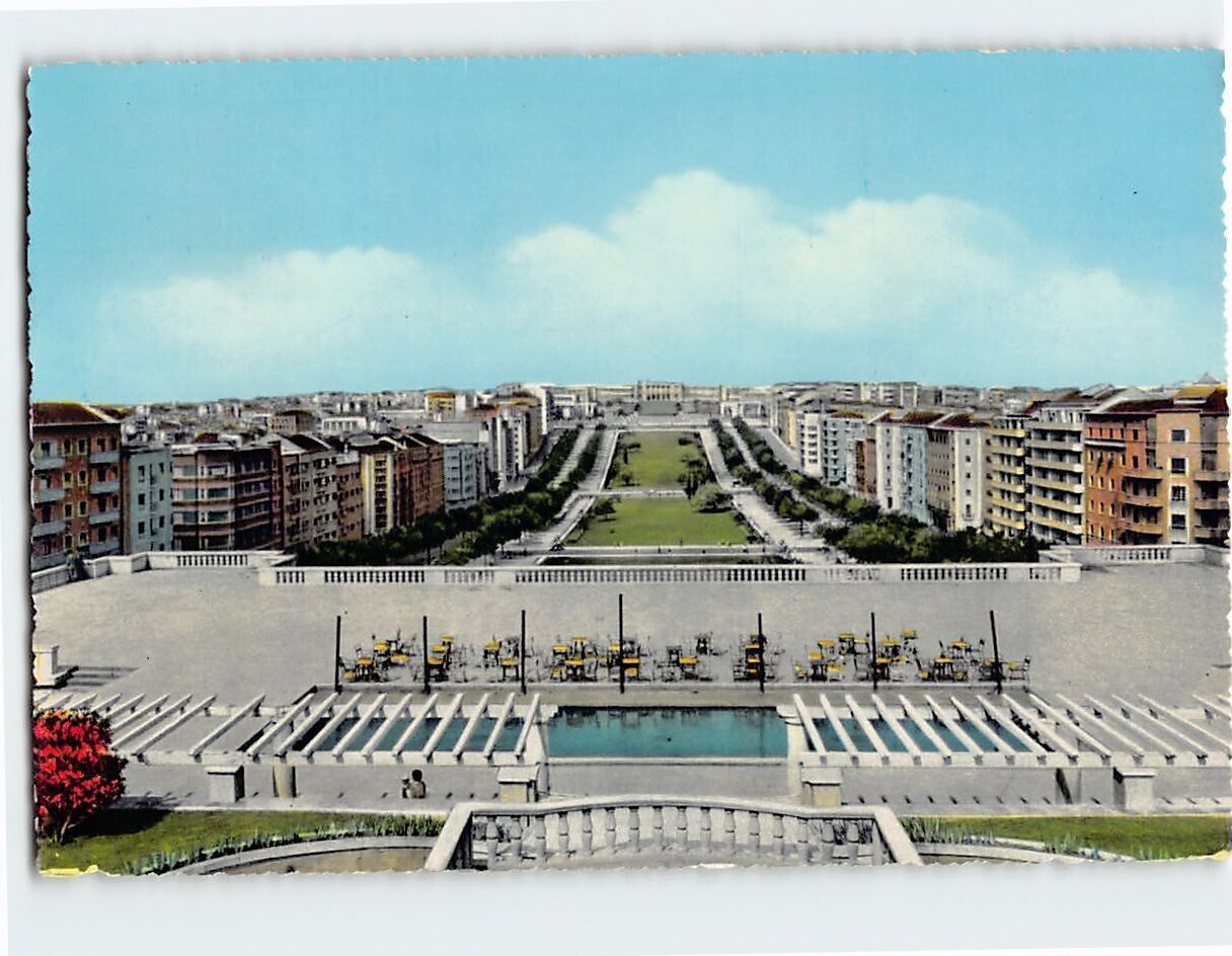 Postcard Boulevard D. Afonso Henriques, Lisbon, Portugal