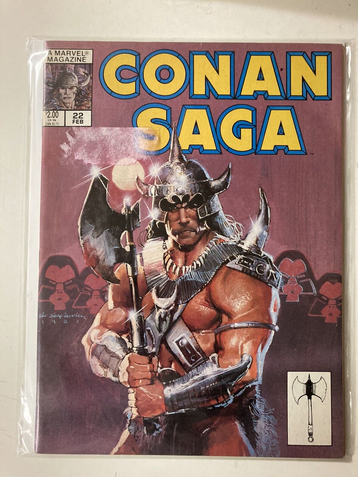 Conan Saga #22 1989 Marvel Comics