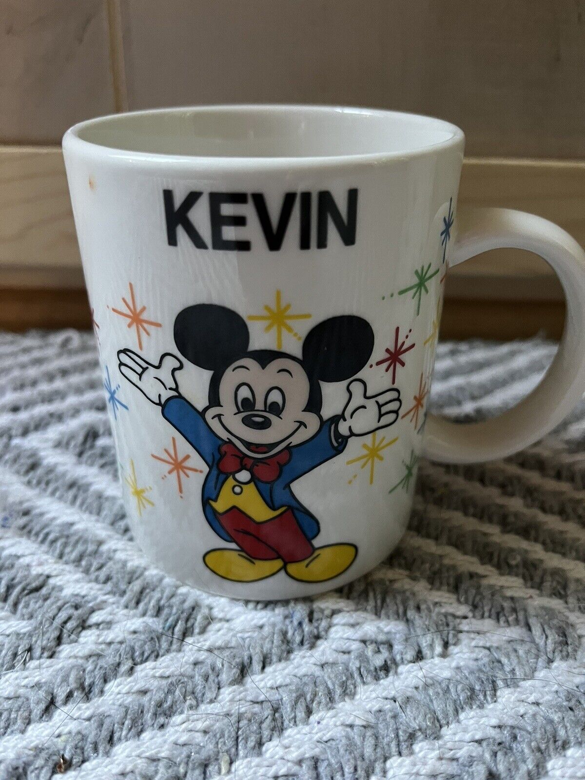 Vintage 1980s Disney Kevin Mug