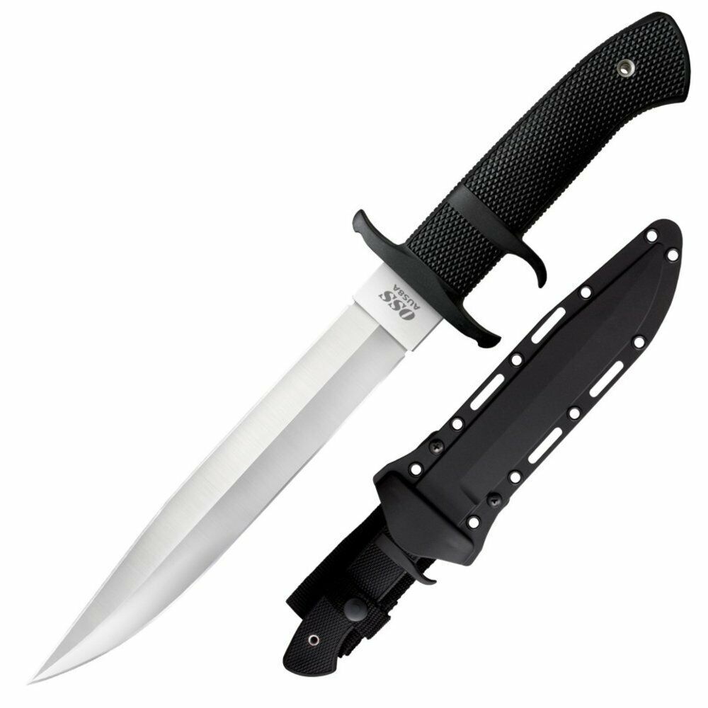 Cold Steel OSS Fixed Blade Knife, Secure-Ex Sheath #39LSSC