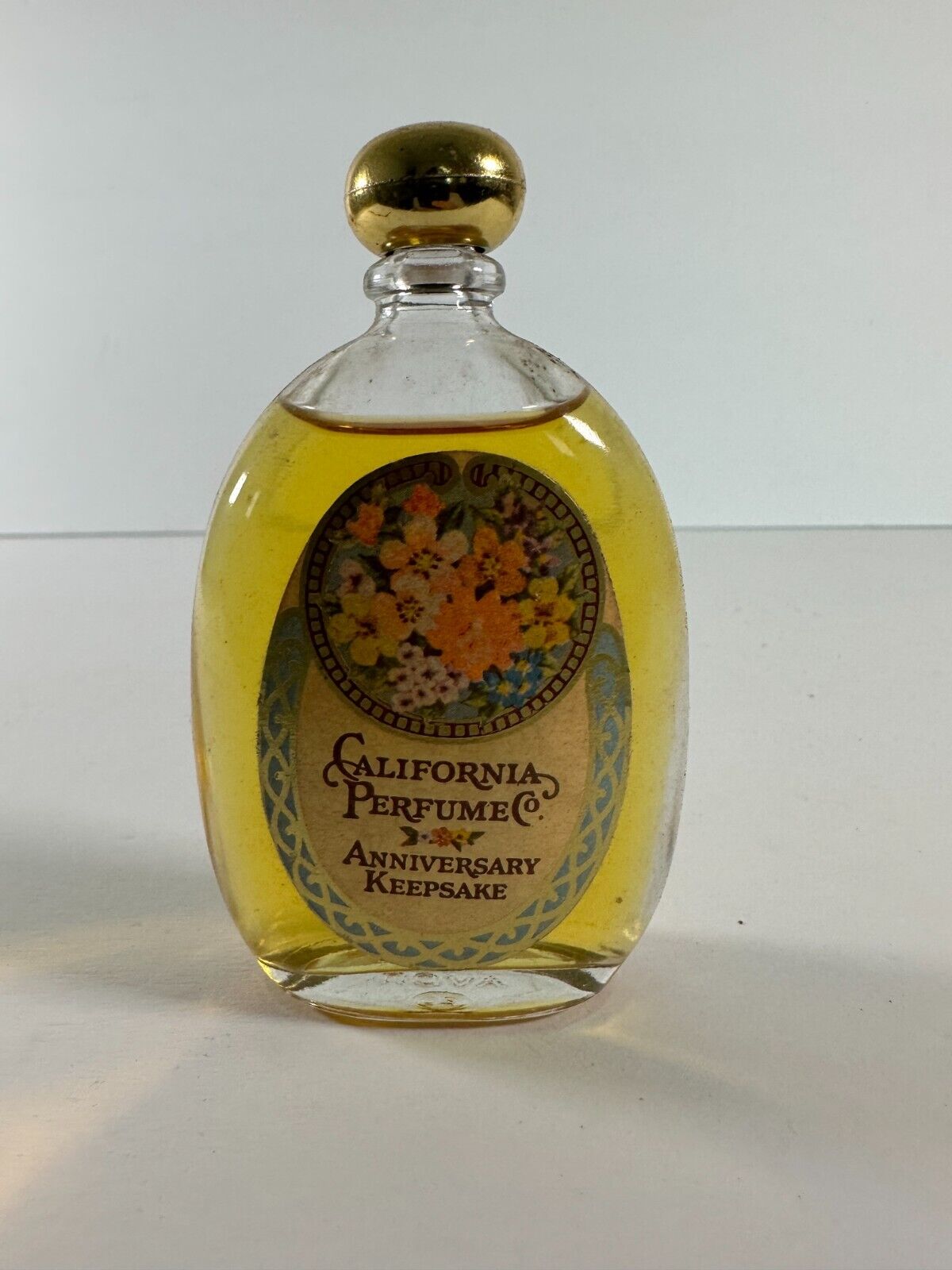 Vintage Avon Sweet Honesty California Perfume Anniversary Keepsake 1970s