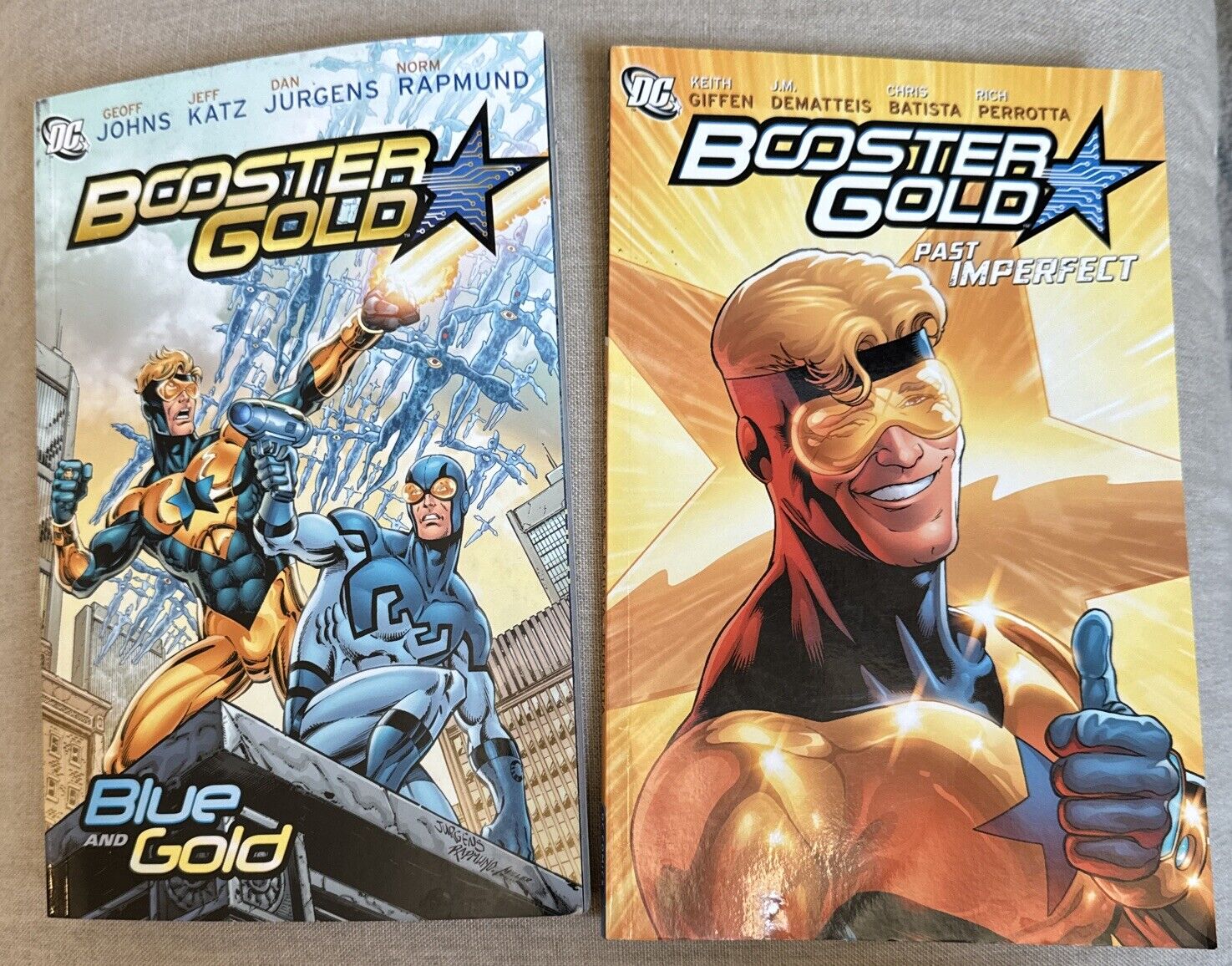 Booster Gold # 2and 6 Lot Of 2