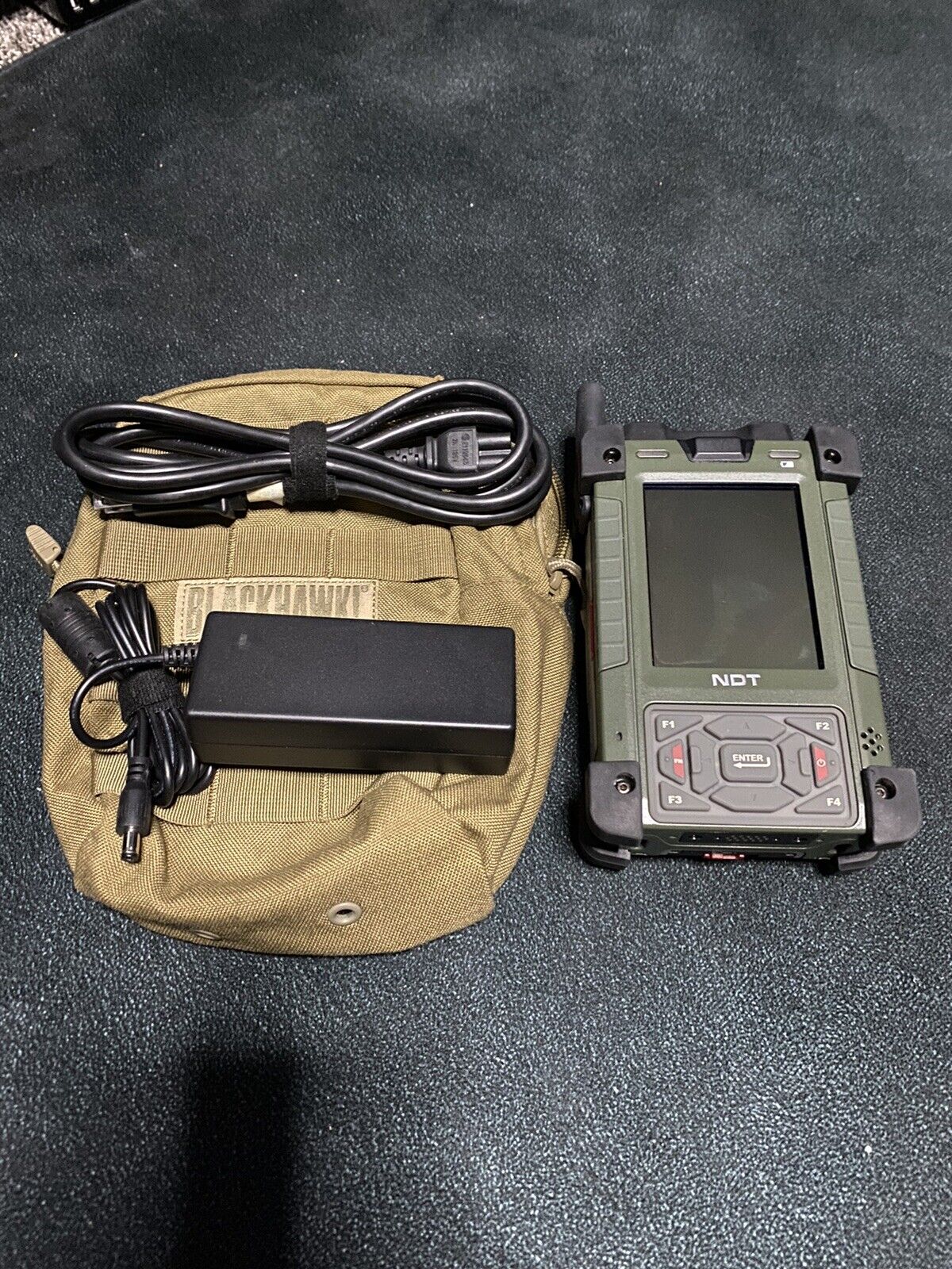 Military PDA Computer With Blackhawk Pouch New Condition NOS