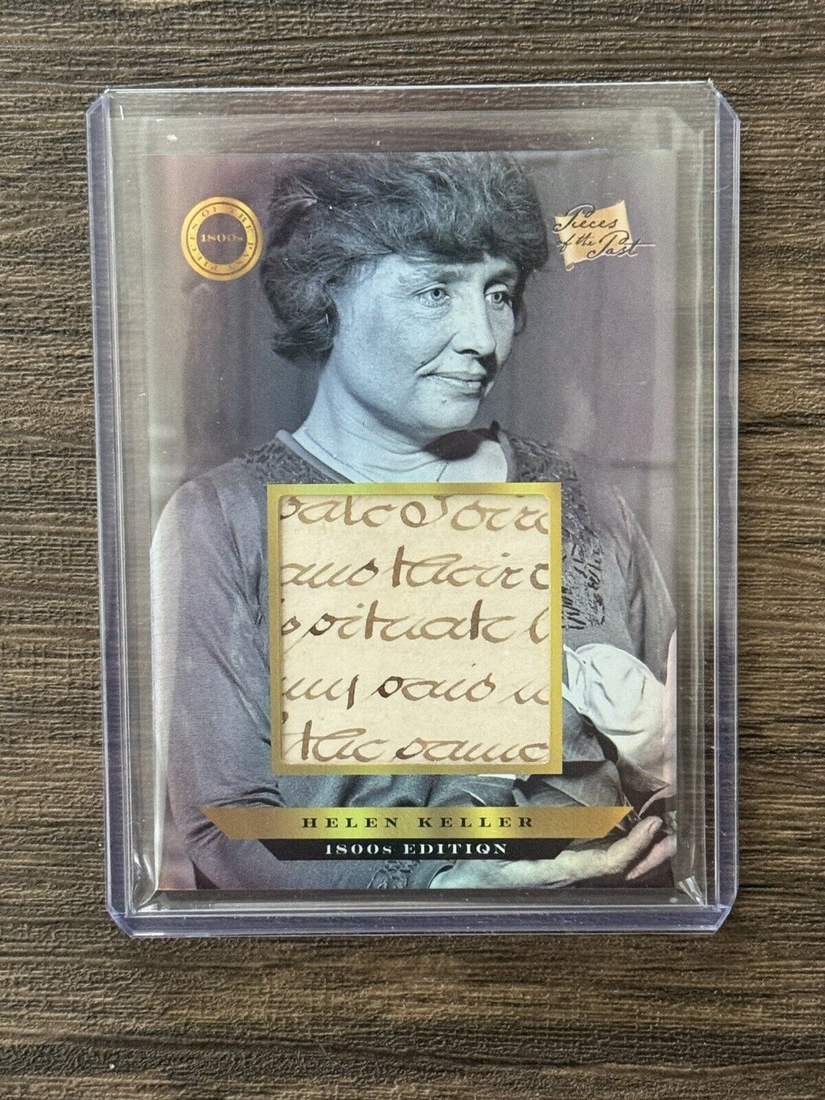 Helen Keller Pieces Of The Past Handwriting 