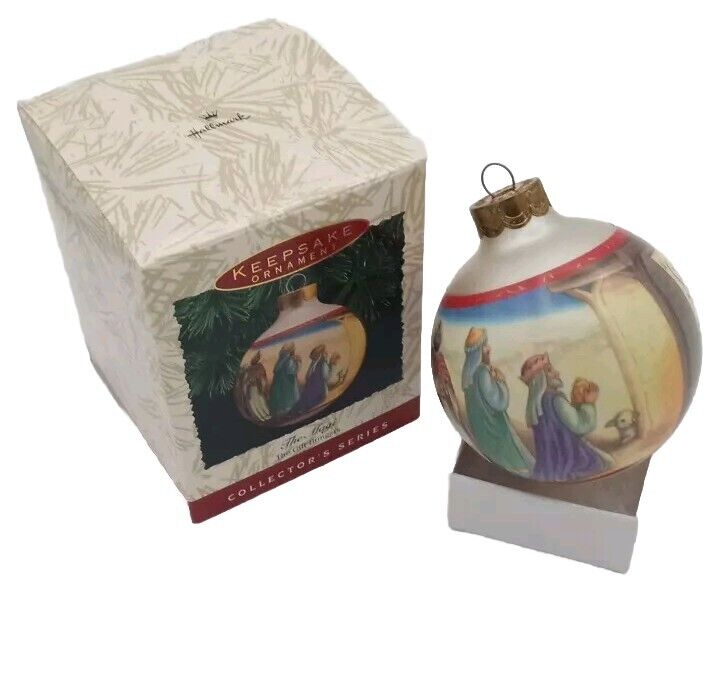 1993 Hallmark Keepsake Ornament THE MAGI The Gift Bringers Wise Men Original Box
