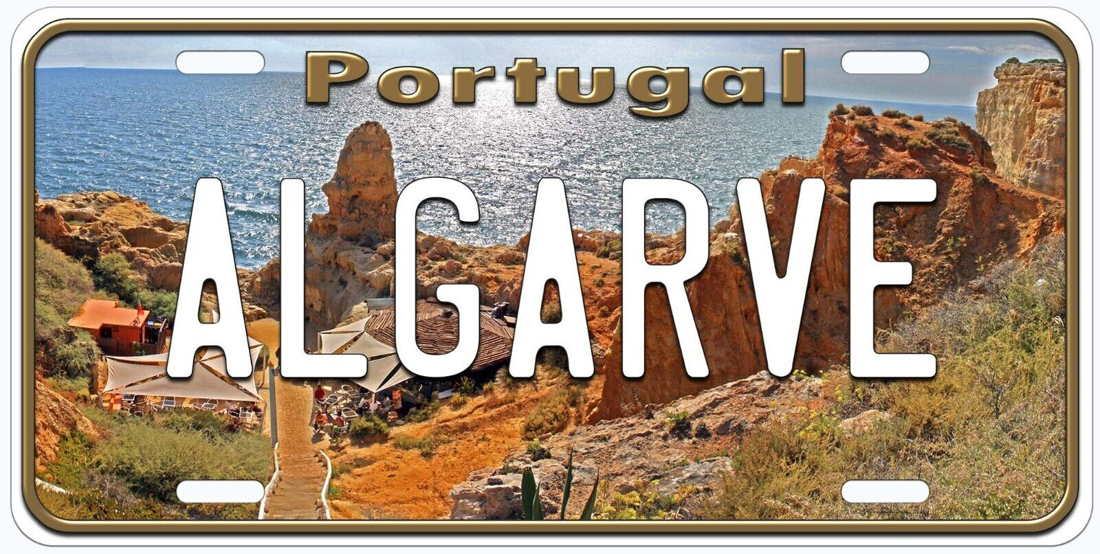 Portugal Algarve Novelty Car Tag License Plate
