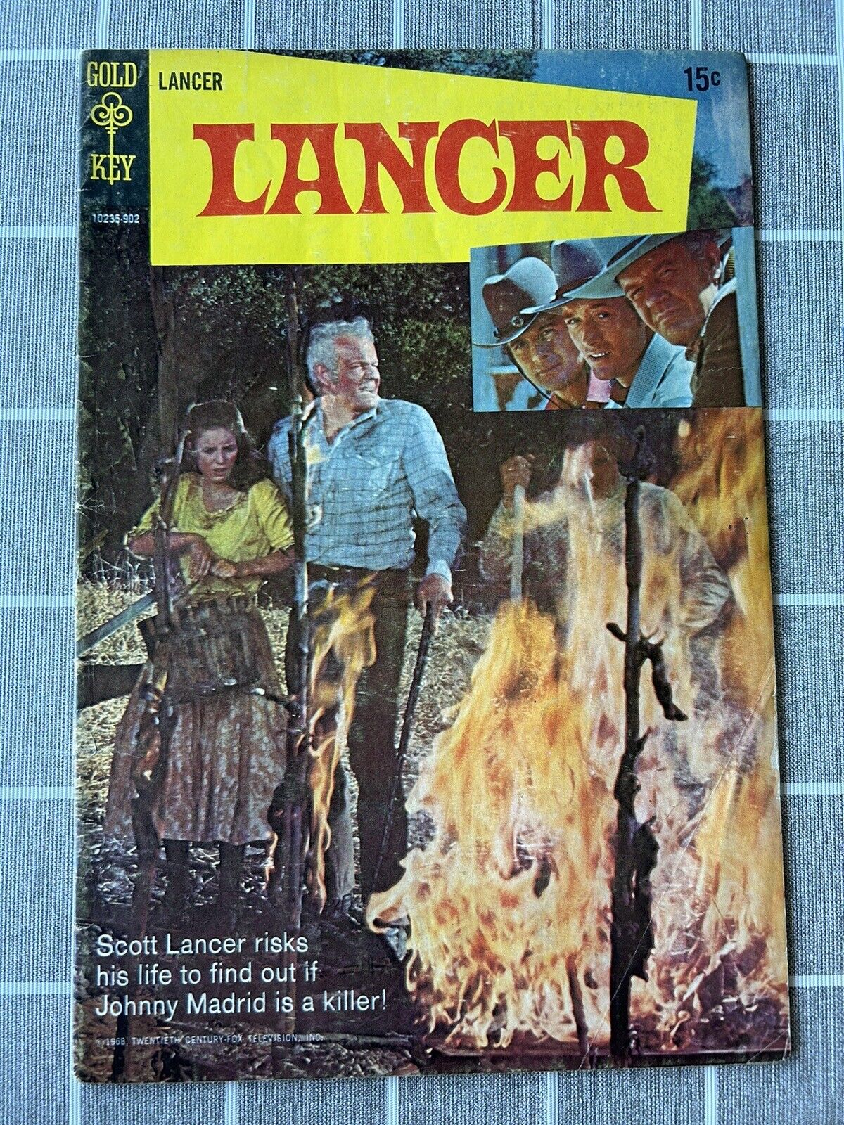 Lancer #1 VF Gold Key Comics Vintage 1968