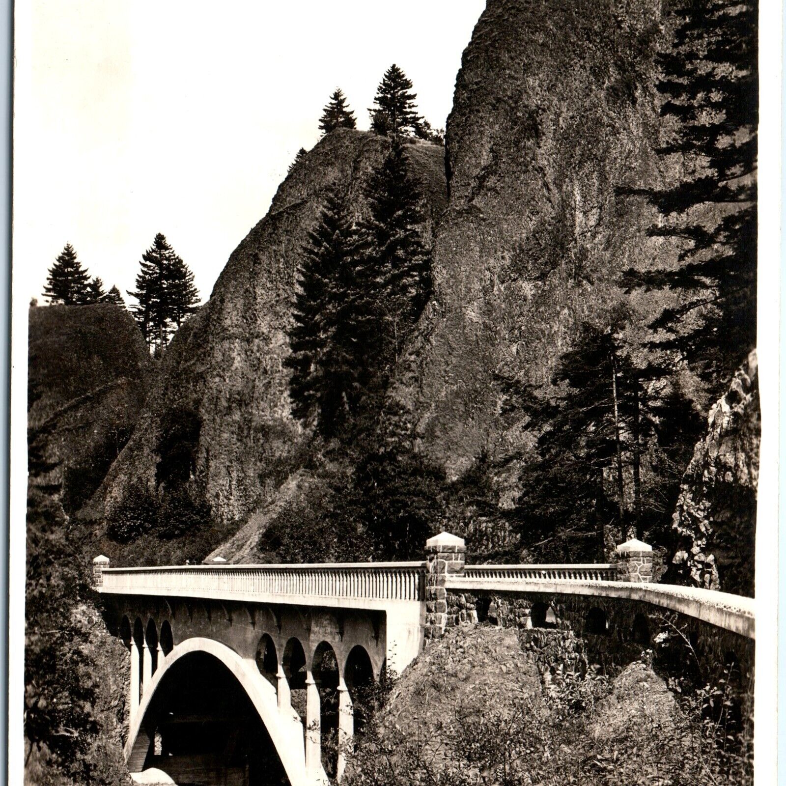 c1910s Oregon Shepherds Dell RPPC Columbia River Hwy Real Photo Postcard Ore A92