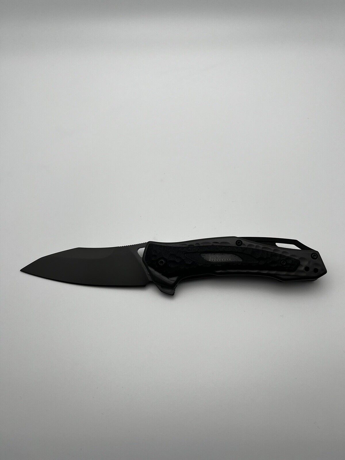 Kershaw Vedder Assisted Opening Knife Black G-10 Overlays (3.25\