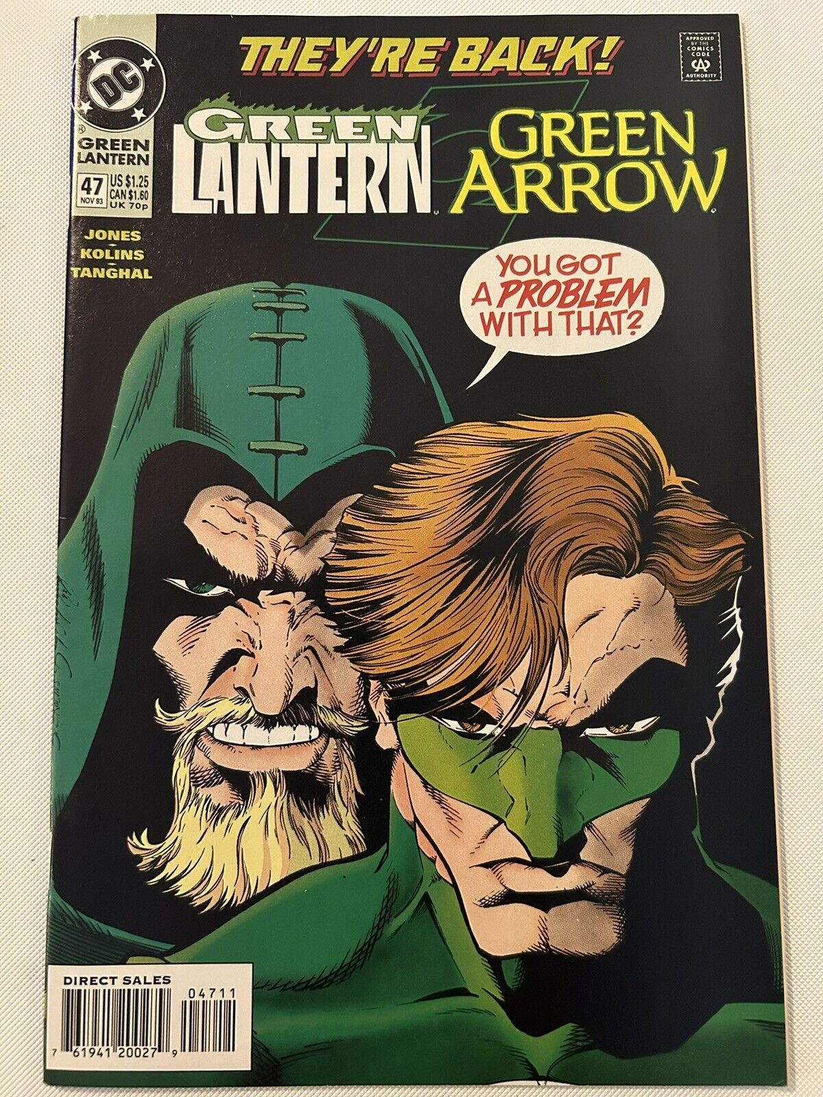 They\'re Back Green Lantern Green Arrow #47 (DC Comics, 1993)