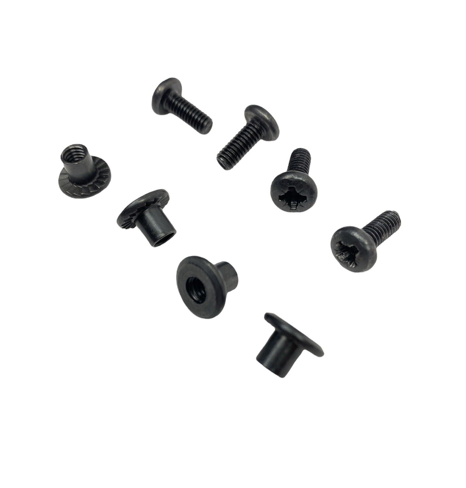 4pk NVG Mount Screw & Nut For ACH MICH LWH PASGT Combat Helmet Night Vision New