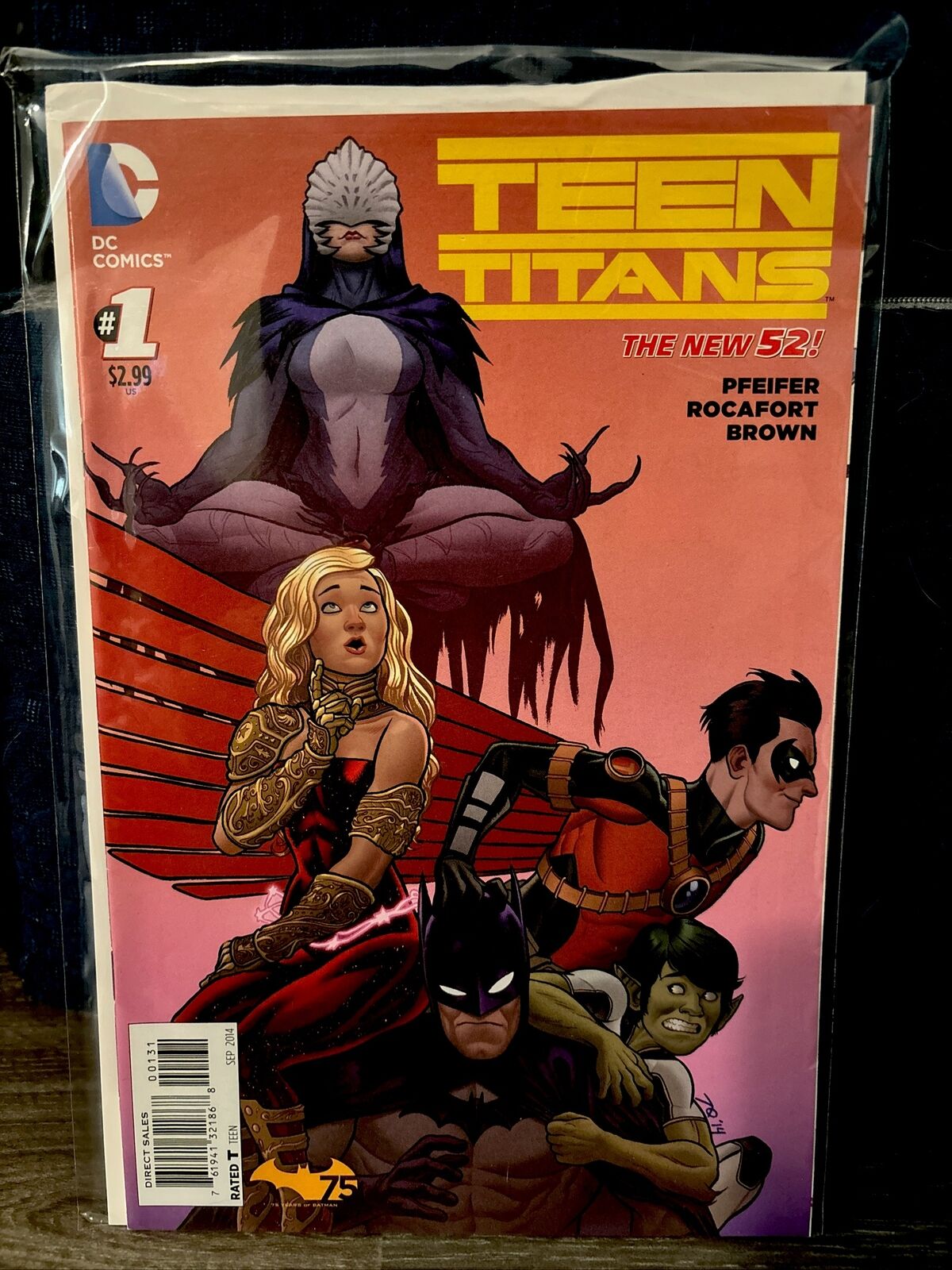 Teen Titans #1 1st Print DC Comics New 52 Variant cover Vol5