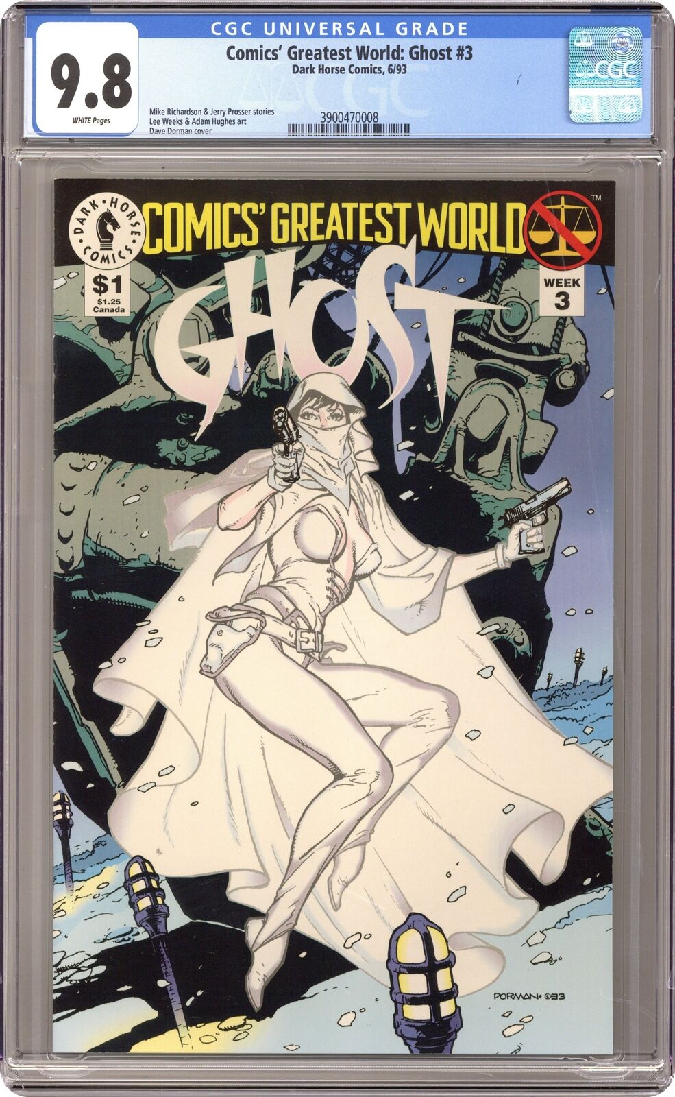 Comics Greatest World Ghost #1 CGC 9.8 1993 3900470008