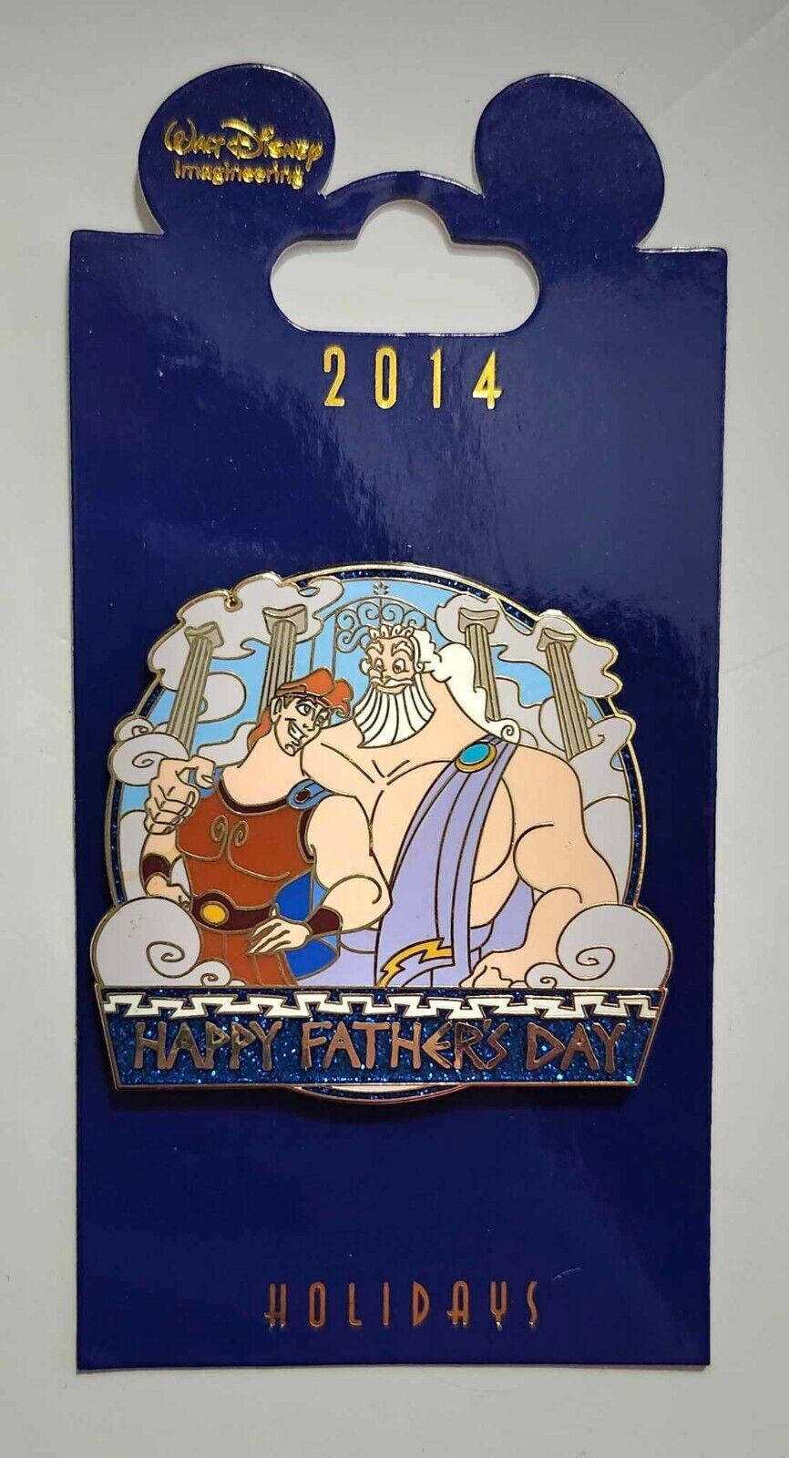 Disney WDI Hercules and Zeus Happy fathers day 2014