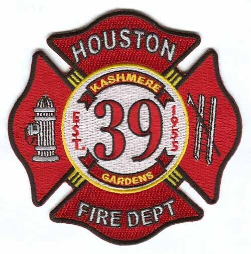 Houston Fire Department Station 39 Patch Texas TX