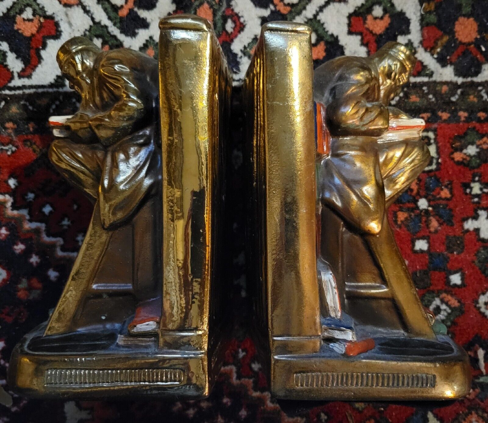 Marian Bronze Co. Bookends \