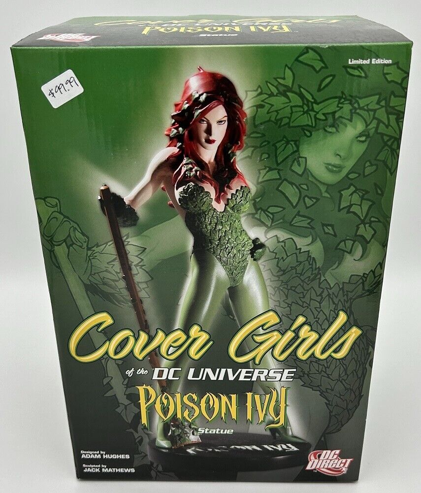 Cover Girls of the DC Universe Poison Ivy Statue - DC Direct - Limited MIB