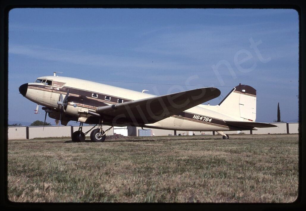 Dream-Aire Inc Douglas DC-3C N64784 Apr 99 Kodachrome Slide/Dia A21