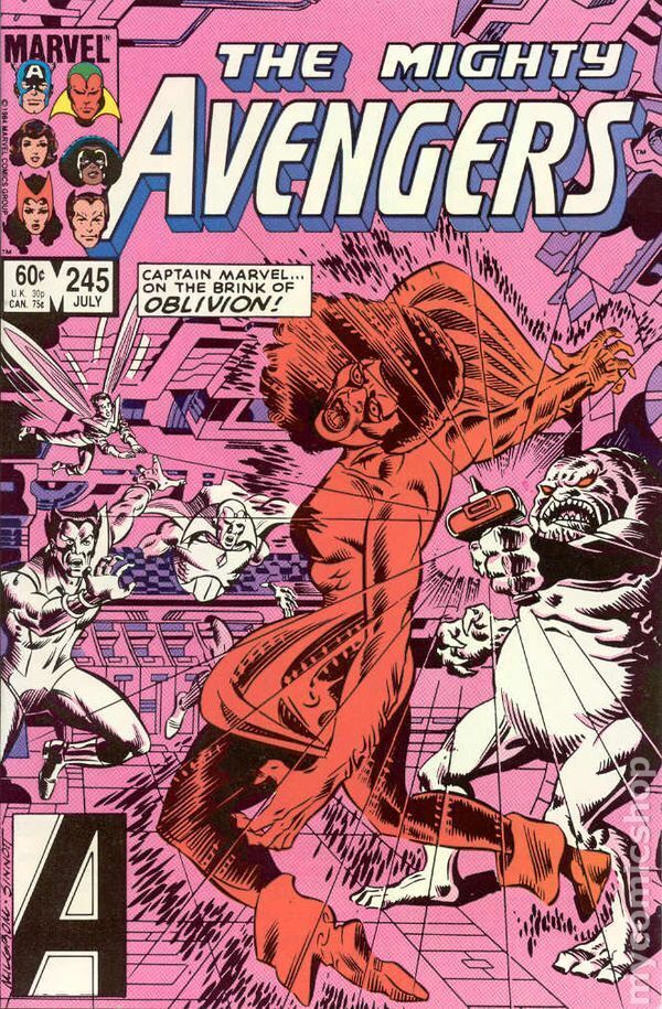 Avengers #245 FN 1984 Stock Image