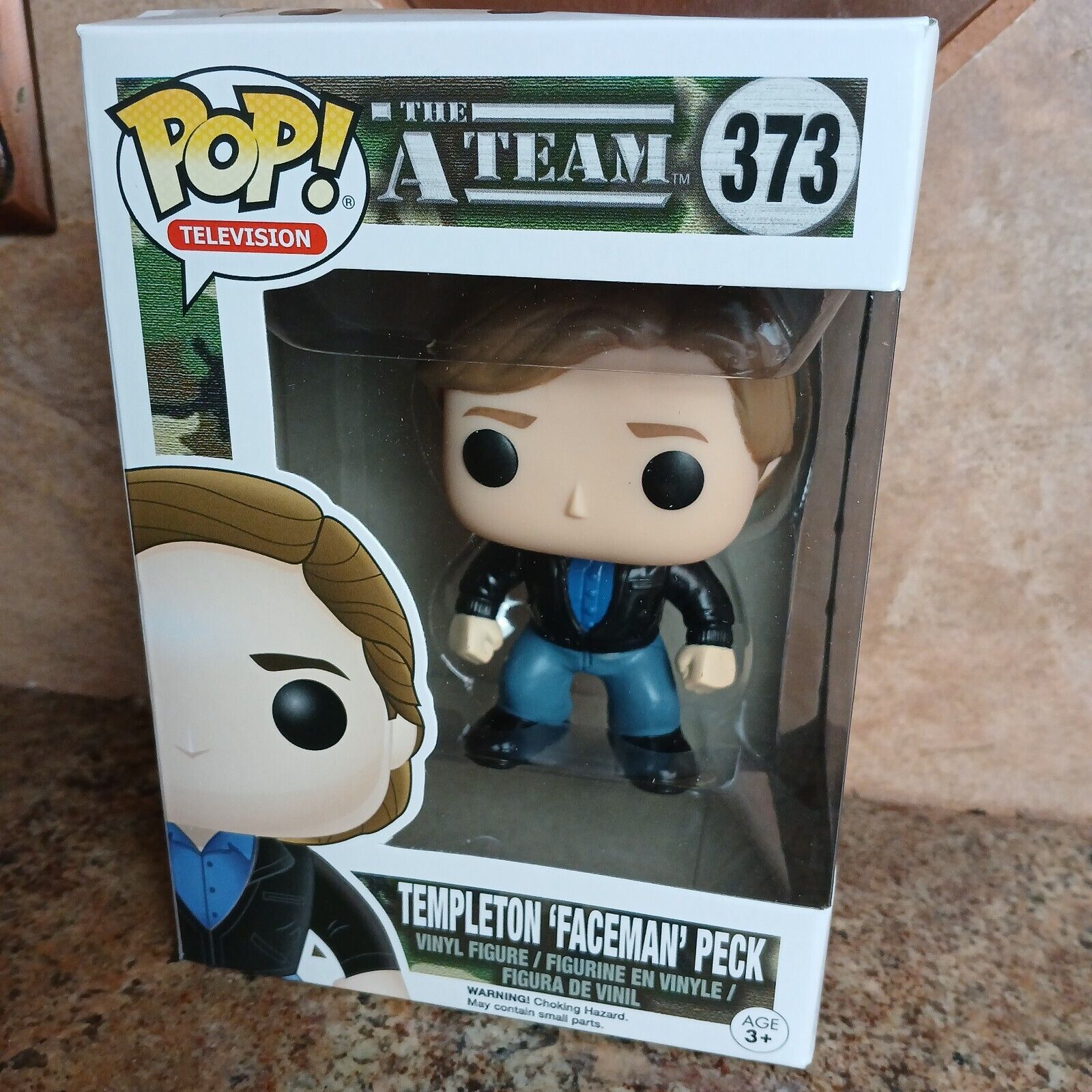 VAULTED Funko POP The A-Team 373 TEMPLETON FACEMAN PECK - Box DAMAGED