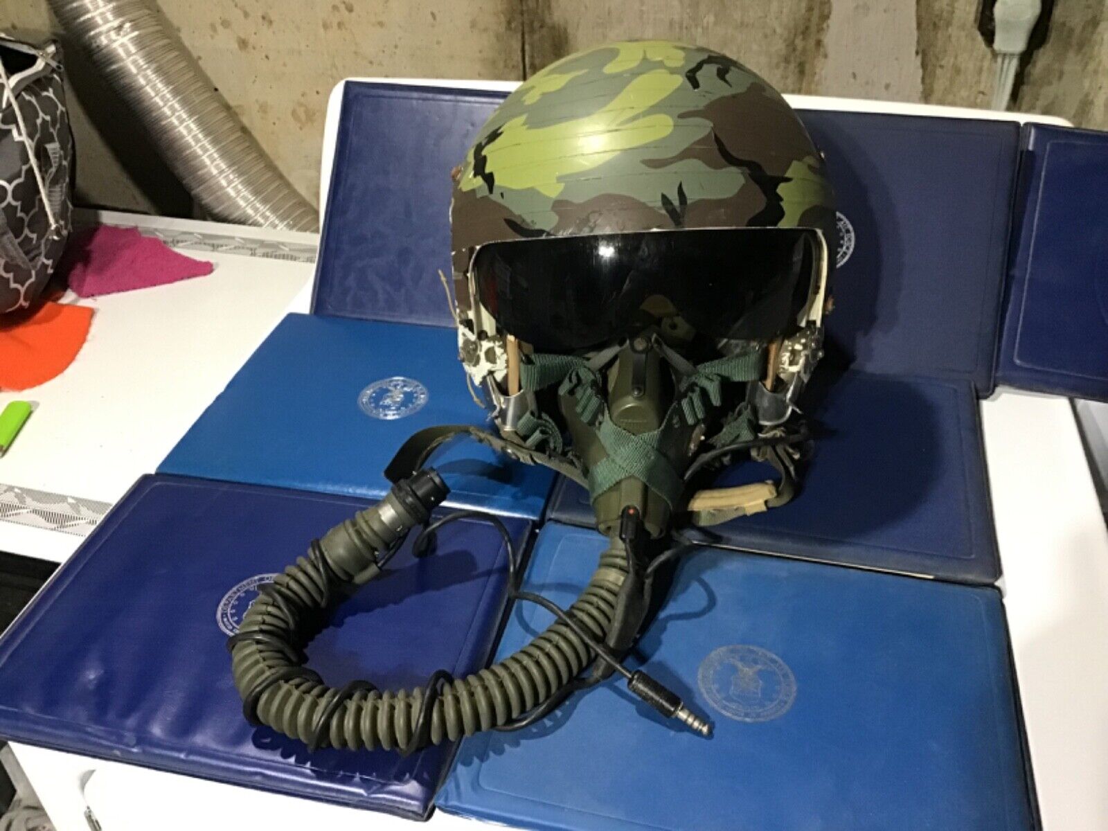 Operation Desert Storm worn Air Force Pilot\'s Helmet